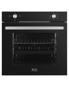 Встраиваемый электрический духовой шкаф REO 604 M BL Black Ricci