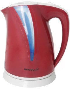 Чайник электрический ELX KP03 C73 2 л красный Ergolux
