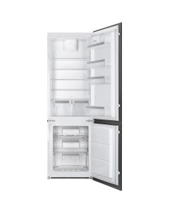 Встраиваемый холодильник C8173N1F белый Smeg
