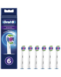 Насадка для электрической зубной щетки EB18pRB 6 3D White Oral-b