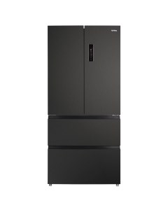 Холодильник KNFF 82535 XN серый черный Korting