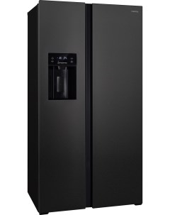Холодильник RFS 650DX NFB черный Hiberg