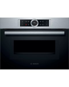 Встраиваемый электрический духовой шкаф Serie 8 CMG633BS1 Bosch