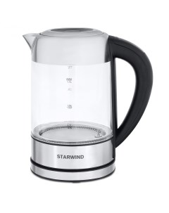 Чайник электрический SKG5213 1 7 л прозрачный серебристый Starwind