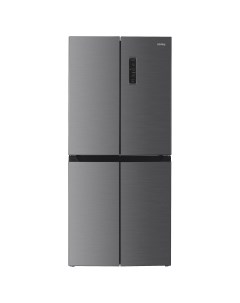 Холодильник KNFM 84799 X серебристый серый Korting
