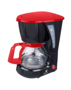 Кофеварка капельного типа КВ1 600 Black Red Василиса