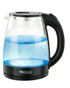 Чайник электрический kl l 1 8 л Black Kelli