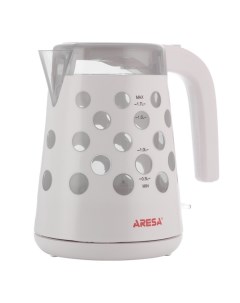 Чайник электрический AR 3448 1 7 л белый серый Aresa