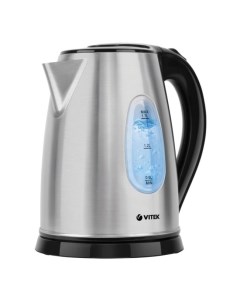Чайник электрический VT 7052 1 7 л серебристый Vitek