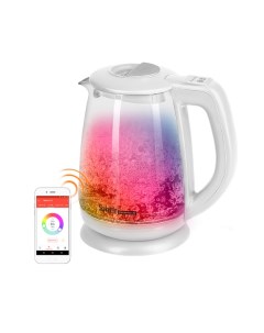 Чайник электрический SKYKETTLE RK G212S 1 7 л прозрачный разноцветный Redmond