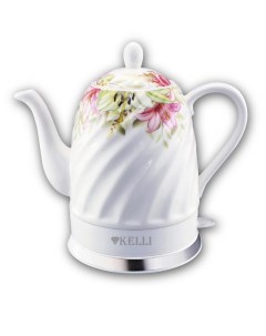 Чайник электрический KL 1383 1 7 л белый Kelli