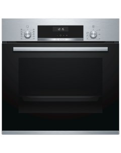 Встраиваемый электрический духовой шкаф HBJ558YS0Q Silver Black Bosch