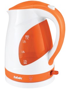 Чайник электрический EK1700P 1 7 л белый оранжевый Bbk
