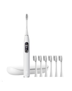 Электрическая зубная щетка X Pro Elite Premium Set серый Oclean