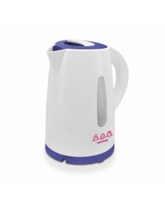 Чайник электрический ЕК 1701M 1 7 л белый фиолетовый Мастерица