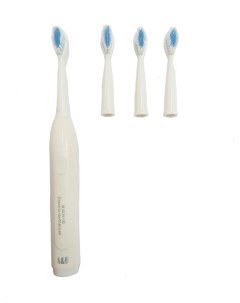 Электрическая зубная щетка Sonic Toothbrush IPX7 White Qvatra