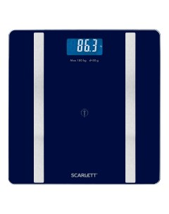 Весы напольные SC BS33ED111 синий Scarlett