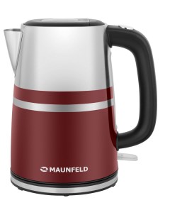 Чайник электрический MFK 622CH 1 7 л серебристый красный Maunfeld