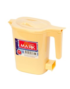 Чайник электрический ЭЧ 0 5 0 5 220 0 5 л желтый Маяк