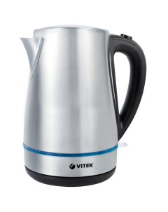 Чайник электрический VT 7096 1 7 л серебристый Vitek