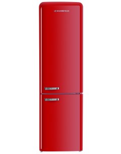 Холодильник MFF186NFRR красный Maunfeld