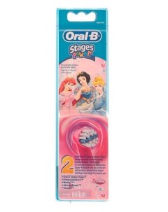 Насадка для зубной щетки Braun EB10K Stages Kids Princess 2 шт Oral-b