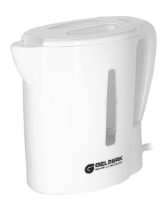 Чайник электрический GL 464 0 5 л белый Gelberk