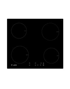 Встраиваемая варочная панель индукционная EVI 640 1 BL черный Lex