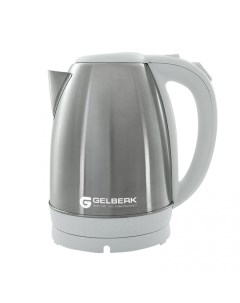 Чайник электрический GL 450 1 8 л белый серебристый Gelberk