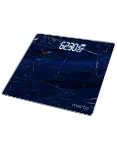 Весы напольные MT SC3602 синие Марта