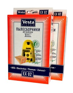 Пылесборник EX02 2 упак Vesta filter