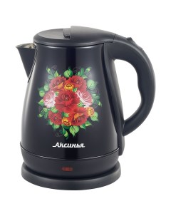 Чайник электрический КС 1051 1 8 л черный Аксинья