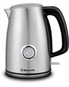 Чайник электрический BR1022 1 7 л серебристый Brayer