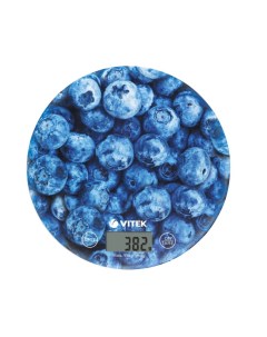 Весы кухонные VT 8021 синий Vitek