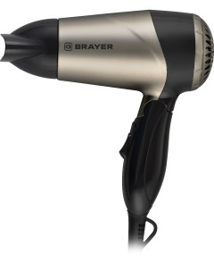 Фен BR3023 1600 Вт серый черный Brayer