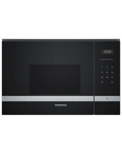 Встраиваемая микроволновая печь IQ500 BF525LMS0 Black Siemens