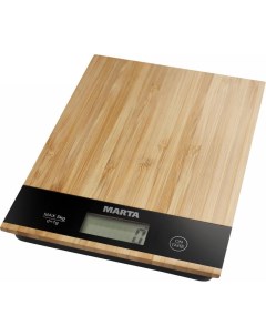 Весы кухонные MT 1634 бамбук Марта