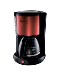 Капельная кофеварка Subito FG360D10 Red Black Moulinex