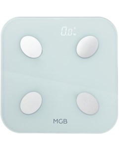 Весы напольные Body Fat Scale Glass Edition White Mgb