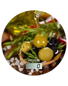 Весы кухонные VC 520 01 Olive Viconte