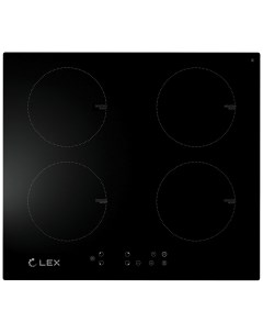 Встраиваемая варочная панель индукционная EVI 640 BL черный Lex