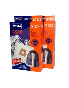 Пылесборник ZR02S 2 упаковки Vesta filter