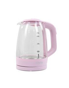 Чайник электрический MT 1099 1 7 л прозрачный розовый Марта