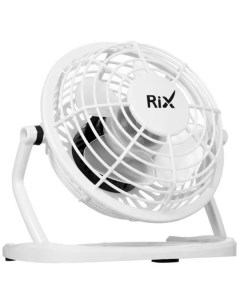 Вентилятор настольный RDF 1500USB белый Rix