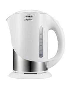 Чайник электрический ZCK7630W 1 7 л белый серебристый Zelmer