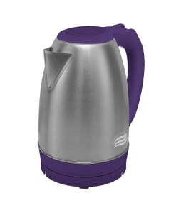 Чайник электрический Амур 1 1 8 л серебристый фиолетовый Великие-реки