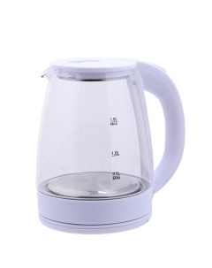 Чайник электрический VL 5550 1 8 л белый прозрачный Vail