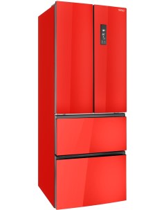 Холодильник TNC NF801IRG красный Крафт