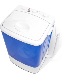 Активаторная стиральная машина WM 0102 синий белый Мастерица