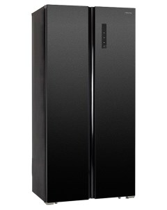 Холодильник RFS 480DX NFB Black Hiberg